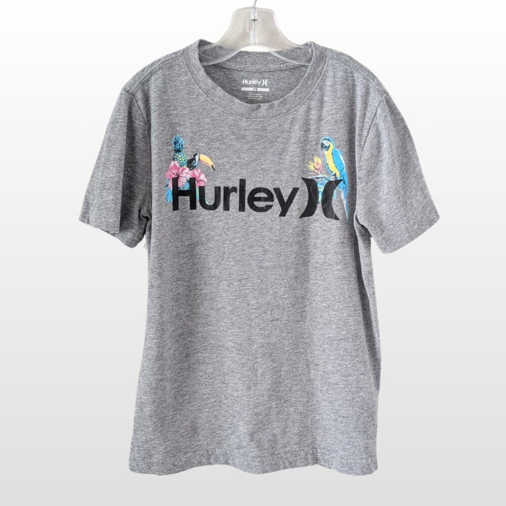 HURLEY Short Sleeve Grey T-Shirt